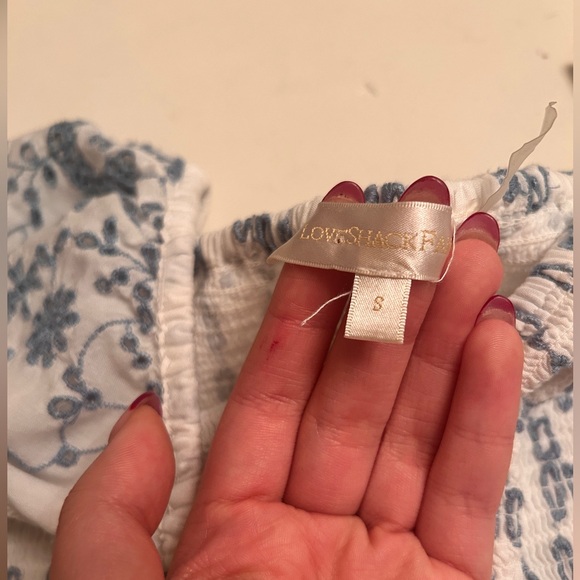 Jayce long mini dress / Love shack fancy/ small - Picture 4 of 8